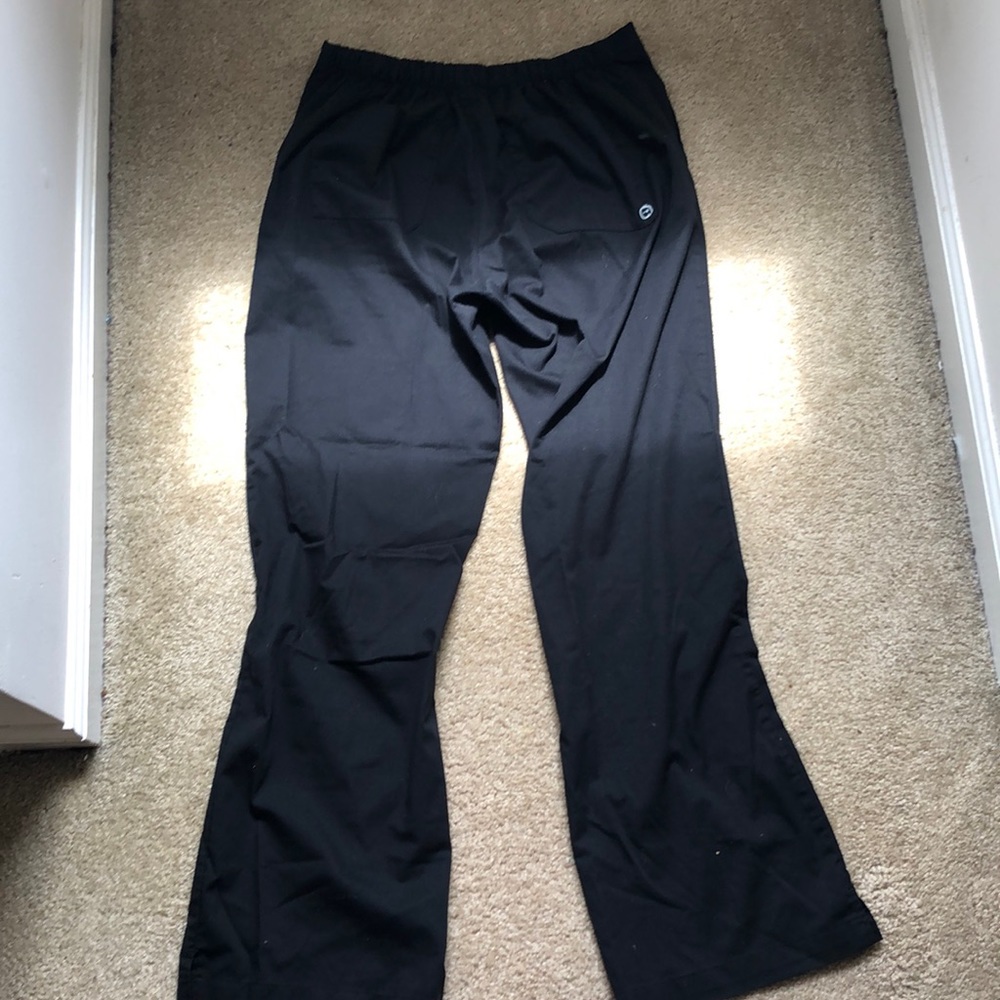 Black scrub bottoms